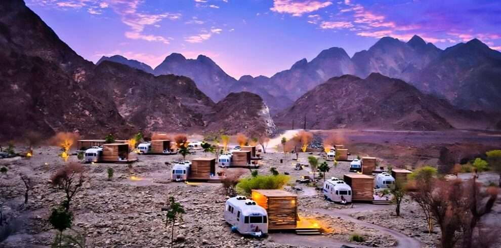 Hatta Mountains Image for Dubai Tourism at Habibi Tourism