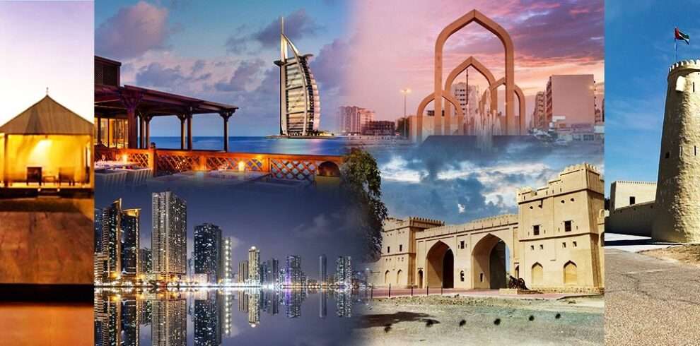 Six Emirates Image for Dubai Tourism at Habibi Tourism