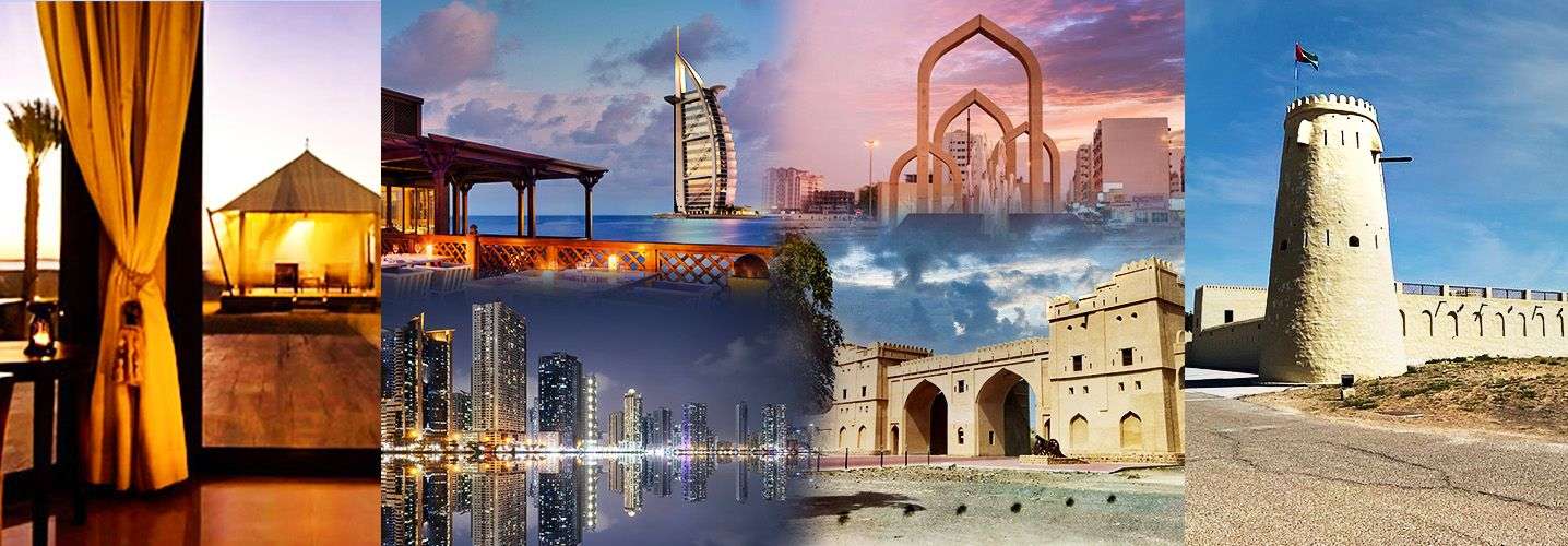 Six Emirates Image for Dubai Tourism at Habibi Tourism