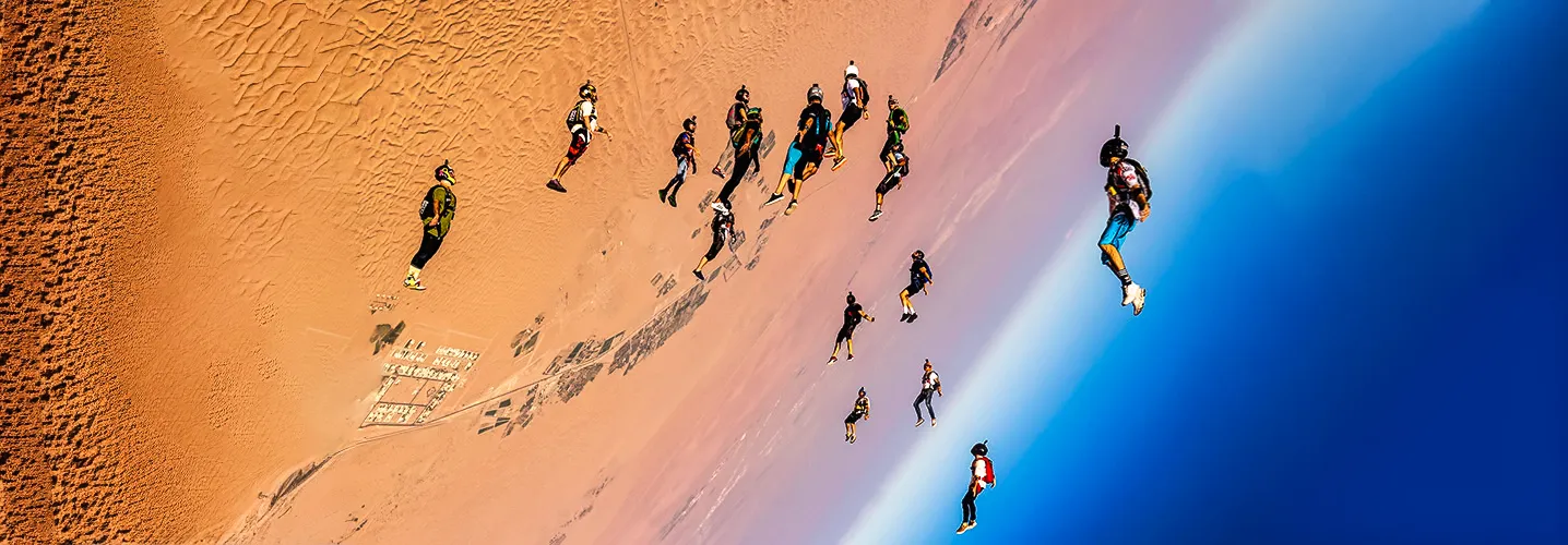 Dubai Skydiving Trip for Dubai Tourism at Habibi Tourism