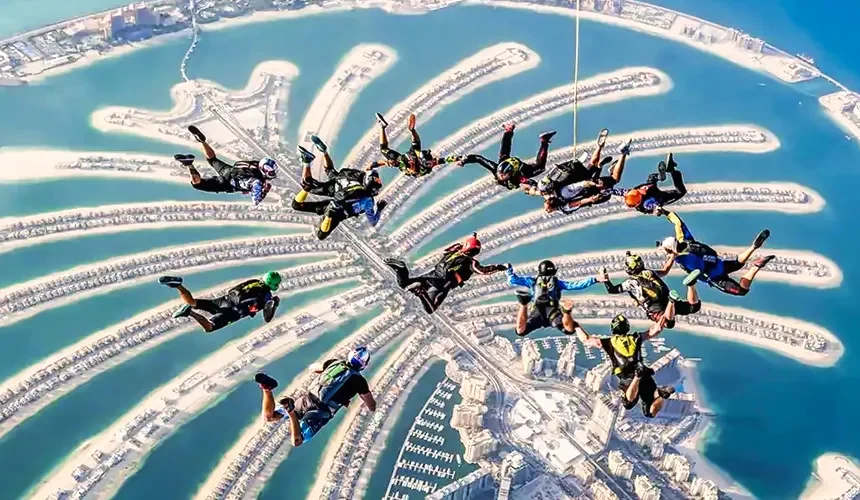 Skydiving with Stunning Views – Conquer Dubai’s Palm Jumeirah!