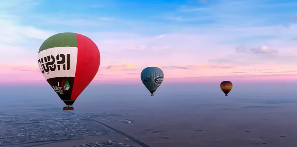 Hot Air Balloon Trip for Dubai Tourism at Habibi Tourism