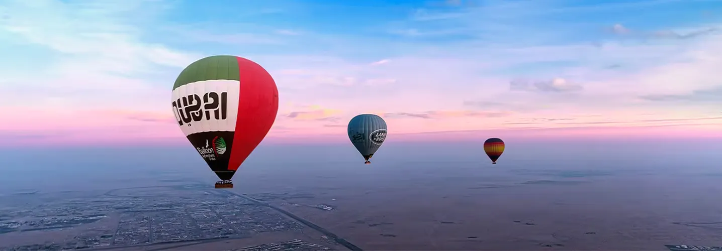 Hot Air Balloon Trip for Dubai Tourism at Habibi Tourism